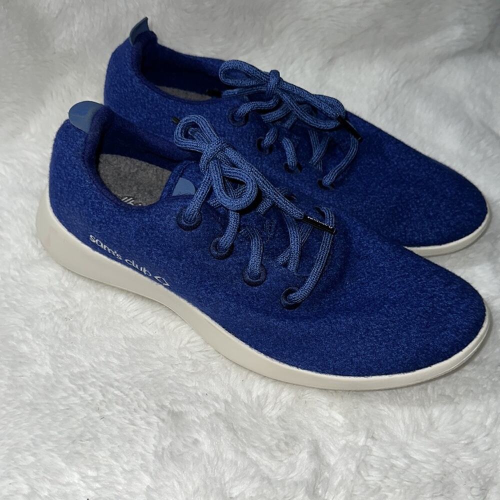 Allbirds x Sam’s Club Women’s Wool Runners Blue Merino Wool Sneakers 10 Rare